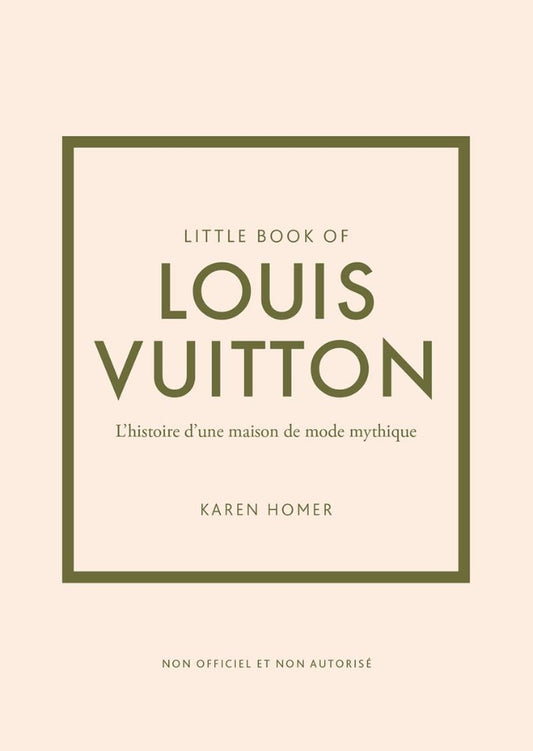 LIVRO LITTLE BOOK OF LOUIS VUITTON