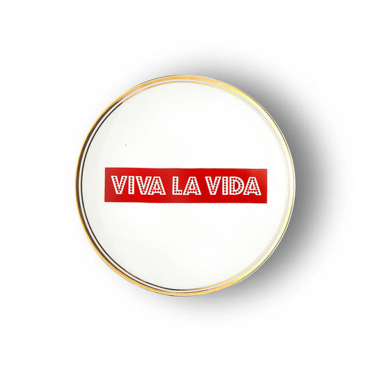 PRATO DECORATIVO VIVA LA VIDA . BITOSSI HOME