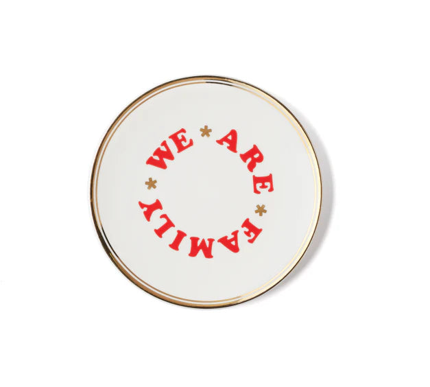PRATO DECORATIVO WE ARE FAMILY . BITOSSI HOME
