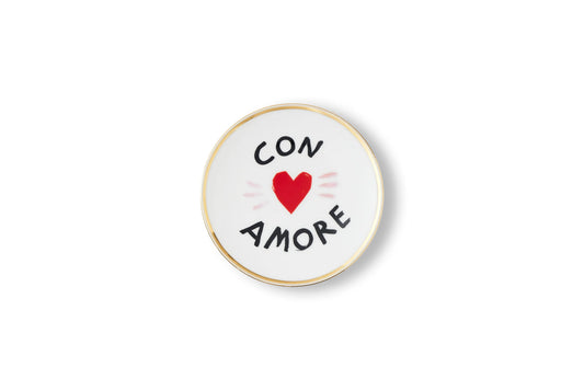 PRATO DECORATIVO CON AMORE . BITOSSI HOME