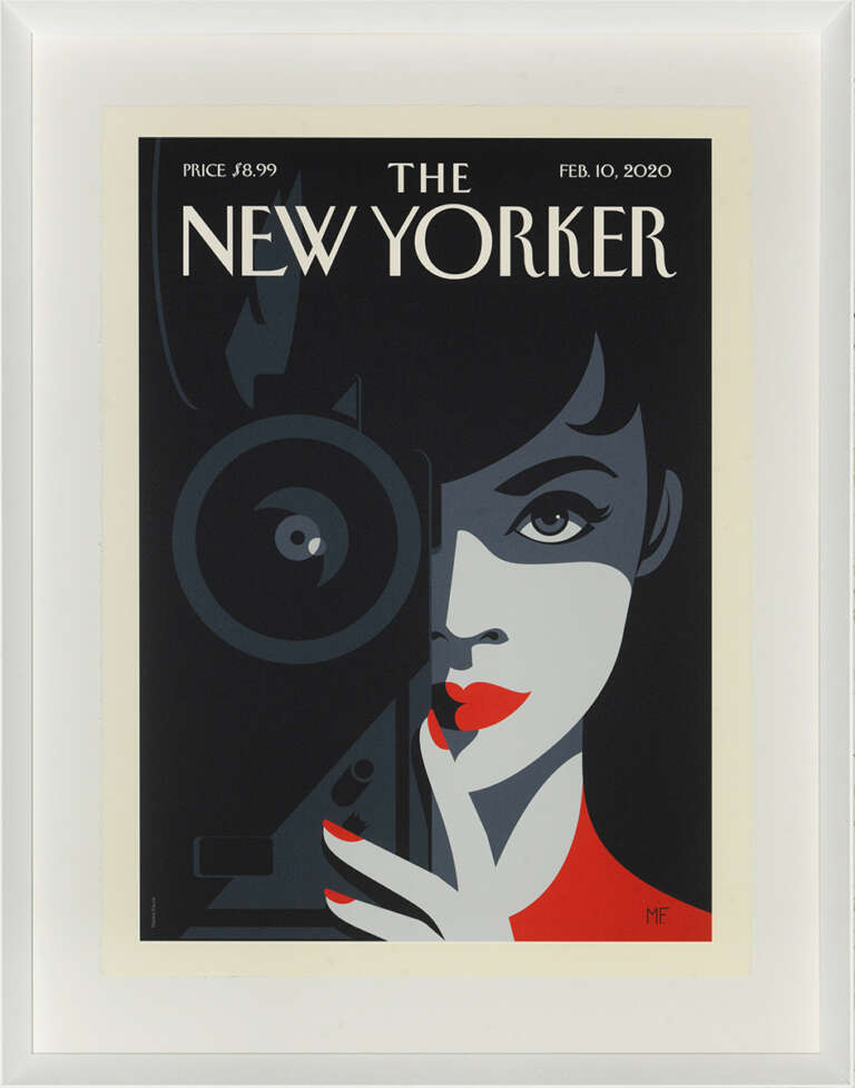 MOLDURA E POSTER - THE NEW YORKER: BEHIND THE LENS