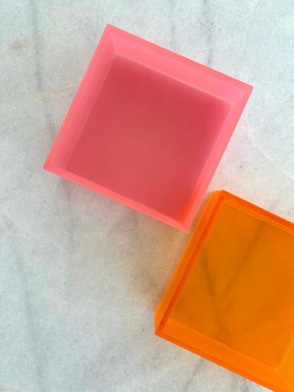 TABULEIRO ACRÍLICO PINK MATTE SMALL