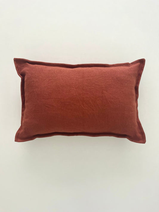 ALMOFADA TERRACOTTA LINEN