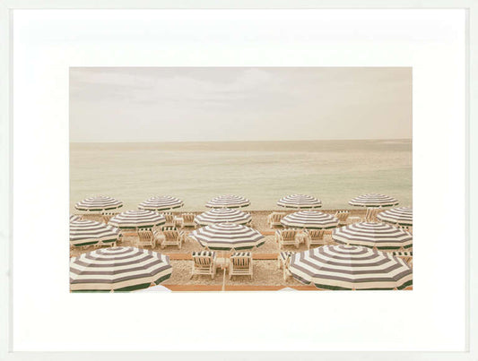 MOLDURA E POSTER - COASTAL SHADE: RELAX